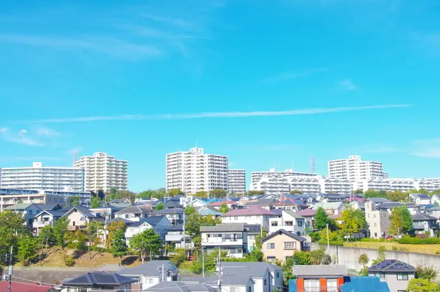 稲城市の景観