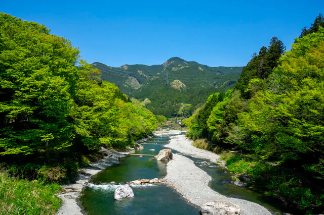 青梅市の奥多摩フィッシングセンター