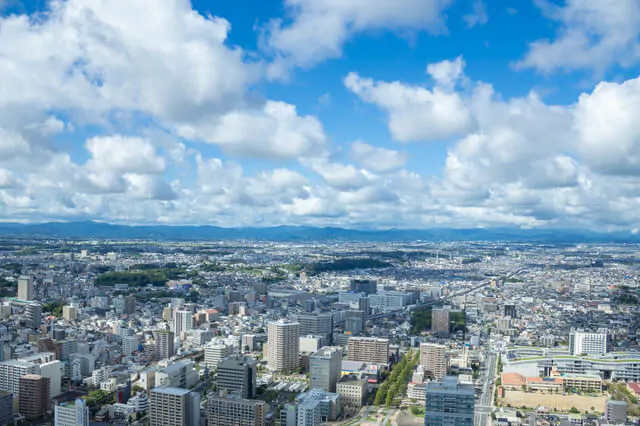 浜松市の都市風景